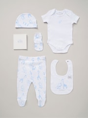 Rock-A-Bye Baby Boutique 100% Cotton 6 Piece Gift Set - Image 1 of 6