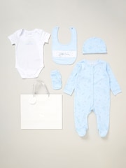 Rock-A-Bye Baby Boutique 100% Cotton 5 Piece Gift Set - Image 1 of 6