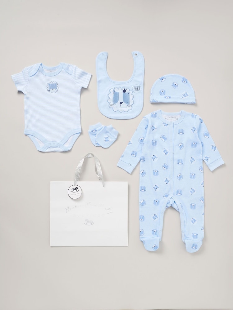 Rock-A-Bye Baby Boutique 100% Cotton 5 Piece Gift Set - Image 1 of 6 Rock-A-Bye Baby Boutique 100% Cotton 5 Piece Gift Set - Image 1 of 6