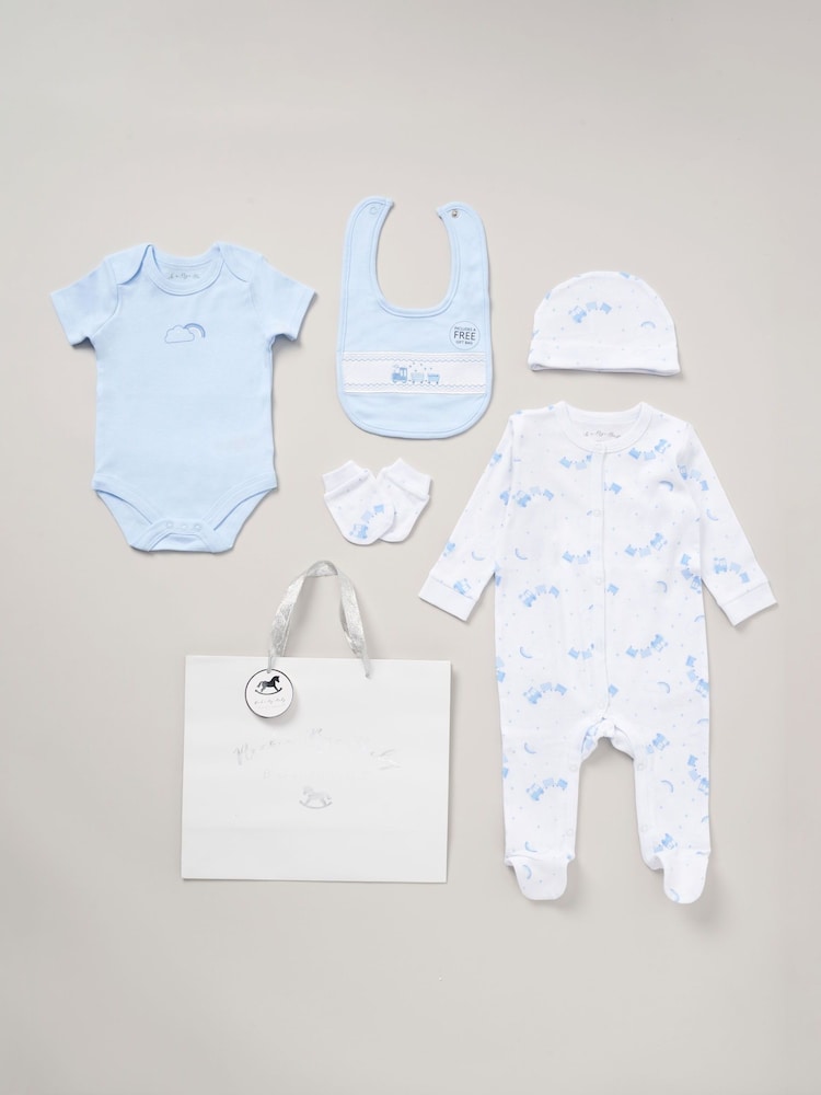 Rock-A-Bye Baby Boutique 100% Cotton 5 Piece Gift Set - Image 1 of 6 Rock-A-Bye Baby Boutique 100% Cotton 5 Piece Gift Set - Image 1 of 6