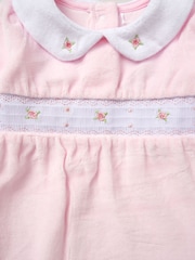 Rock-A-Bye Baby Boutique Velour All-In-One Sleepsuit - Image 3 of 3