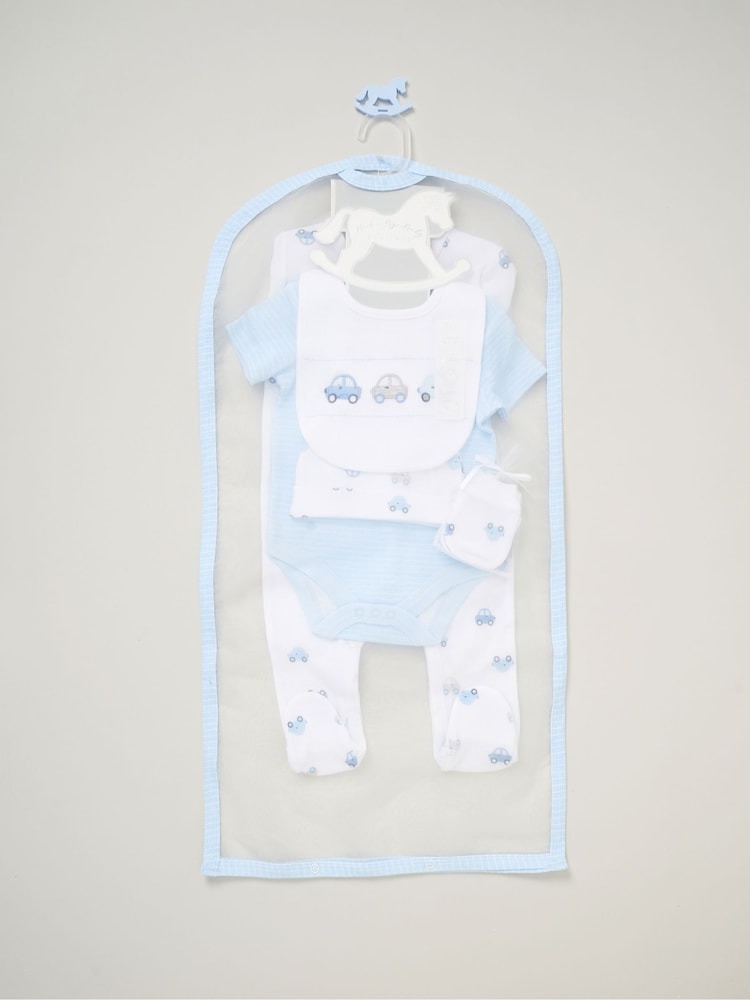 Rock-A-Bye Baby Boutique 100% Cotton 5 Piece Gift Set - Image 2 of 6