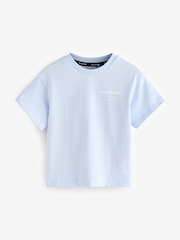 smALLSAINTS Light Blue Oversized Younger Boys Underground Crew T-Shirt - Image 5 of 8