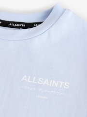 smALLSAINTS Light Blue Oversized Younger Boys Underground Crew T-Shirt - Image 7 of 8