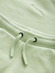 smALLSAINTS Green Younger Boys Oversized Logo 100% Cotton Sweatshirt and Joggers Set - Image 9 of 11