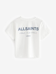 smALLSAINTS White Oversized Younger Boys Underground Crew T-Shirt - Image 5 of 7