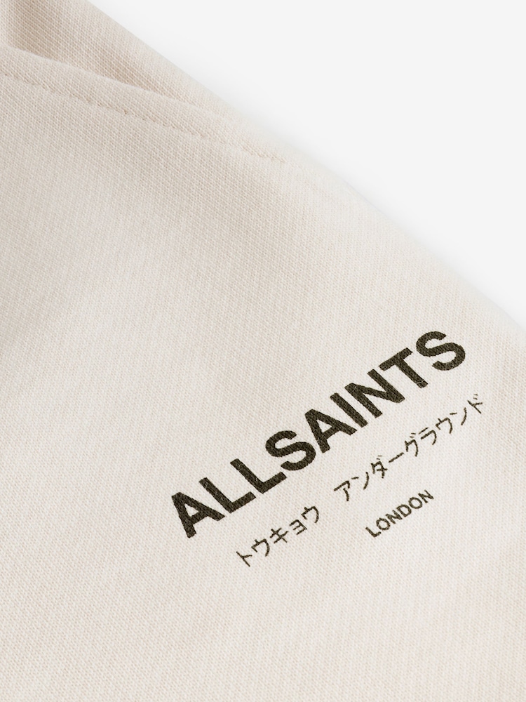 smALLSAINTS Natural Younger Boys Underground 100% Cotton Sweat Shorts - Image 6 of 8