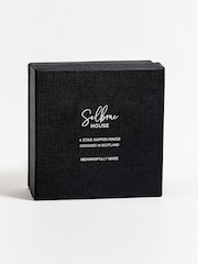 The Just Slate Company Set of 4 Silver Napkin Stag Rings - Image 3 of 3