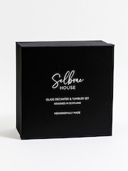 Selbrae House Clear Golf Decanter and Glass Set - Image 3 of 4