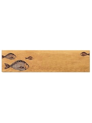 Selbrae House Oak Fish Repeat Large Serving Platter - Image 2 of 2