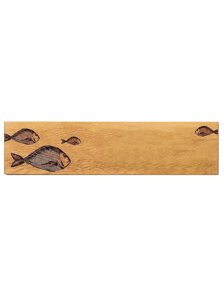 Selbrae House Oak Fish Repeat Large Serving Platter - Image 2 of 2