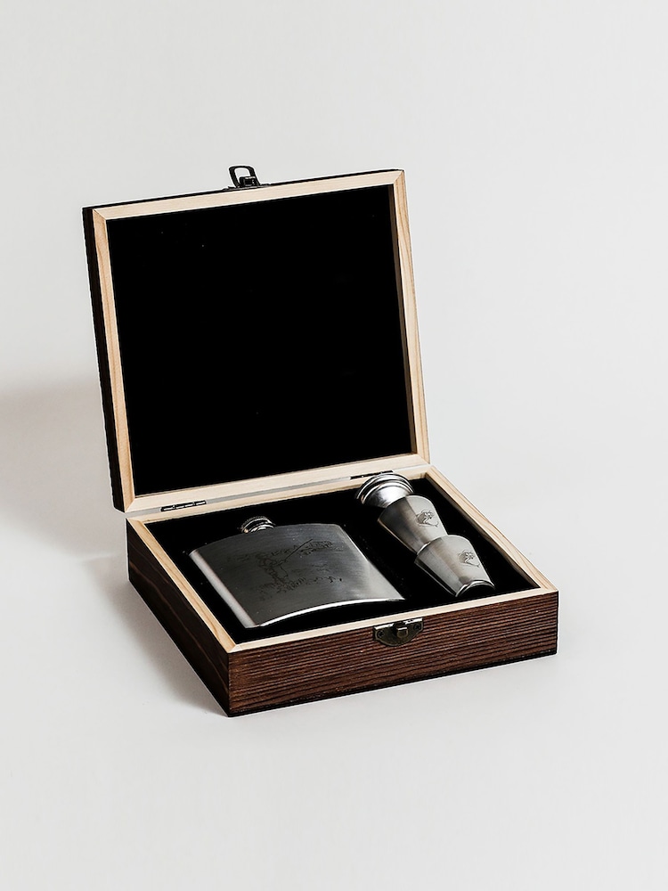 Selbrae House Fishing Hip Flask & Cup Set - Изображение 2 из 3
