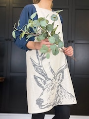 Selbrae House Linen Stag Adult Apron - Image 2 of 2
