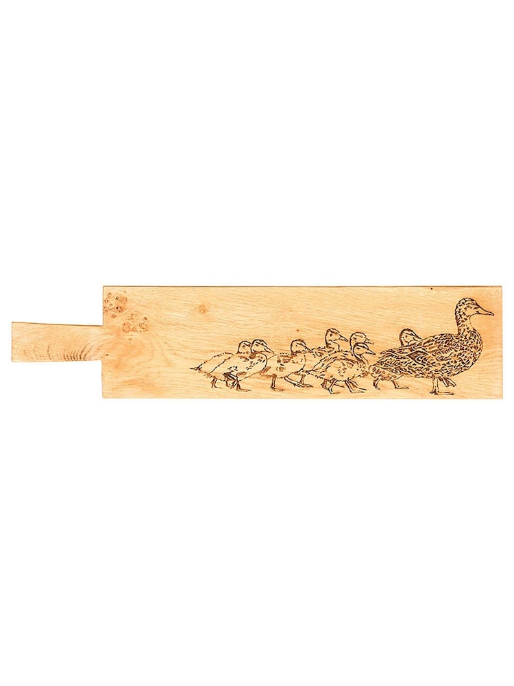 Selbrae House Oak Long Duck and Ducklings Paddle - Image 2 of 2