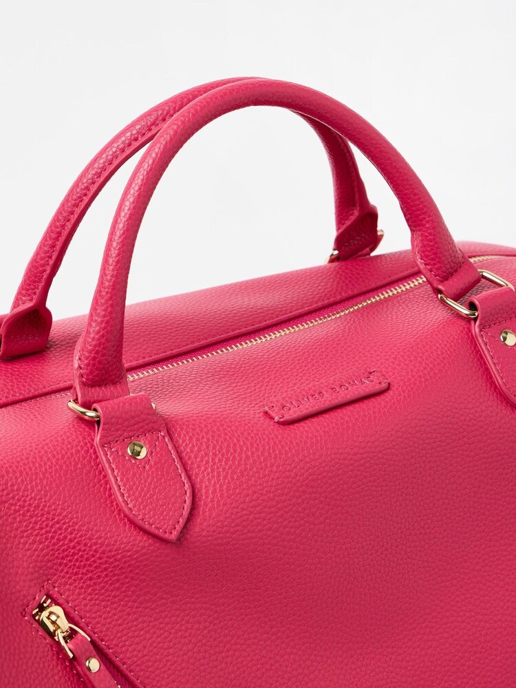 Buy Oliver Bonas Pink Olivia Raspberry Weekend Bag from the Next