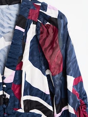 Oliver Bonas Abstract Print Midi Dress - Изображение 6 из 8
