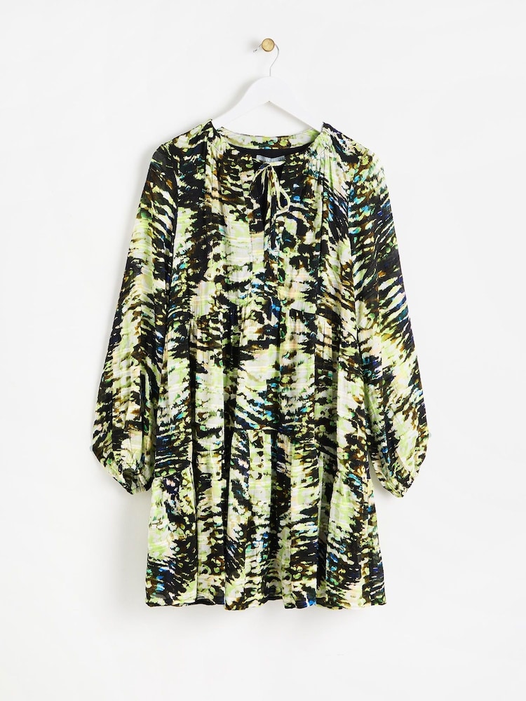 Oliver Bonas – Minikleid mit Strukturdruck - Bild 1 von 6
