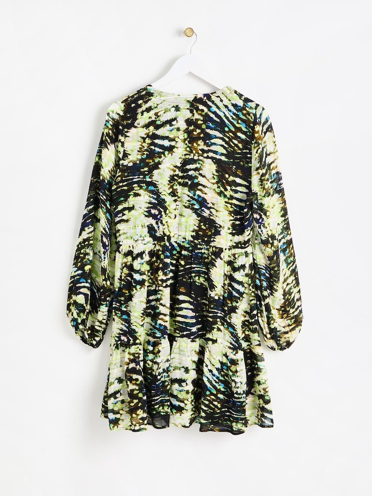 Oliver Bonas – Minikleid mit Strukturdruck - Bild 2 von 6