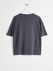 Oliver Bonas Grey Cat Club T-Shirt - Image 2 of 6