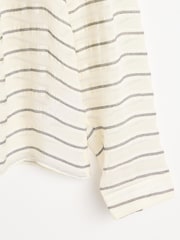 Oliver Bonas White Stripe Shirt - Image 4 of 5