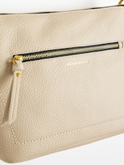 Oliver Bonas Cream Medium Elsie Cross-Body Bag - Image 6 of 6