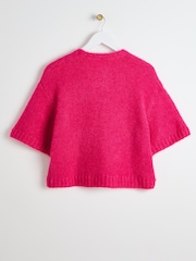 Oliver Bonas flauschiges gestricktes Shell Top - Bild 2 von 5
