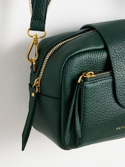 Oliver Bonas Green Charlee Bottle Cross-Body Bag - Image 4 of 6