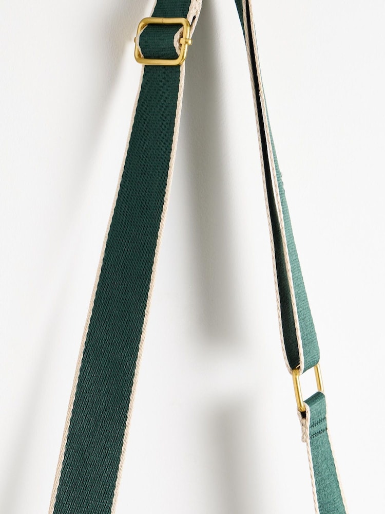 Oliver Bonas Green Charlee Bottle Cross-Body Bag - Image 6 of 6