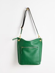 Oliver Bonas Green Elsie Bottle Tote Bag - Image 1 of 6