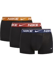 Nike Black Black Ultra Comfort Boxers 3 Pack - Image 1 of 1