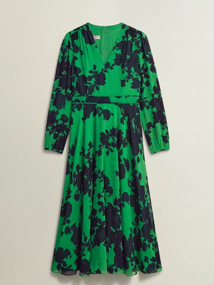 Hobbs Green Aurora Dress - Image 4 of 4