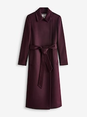 Hobbs Purple Livia Wool Coat - Image 5 of 5