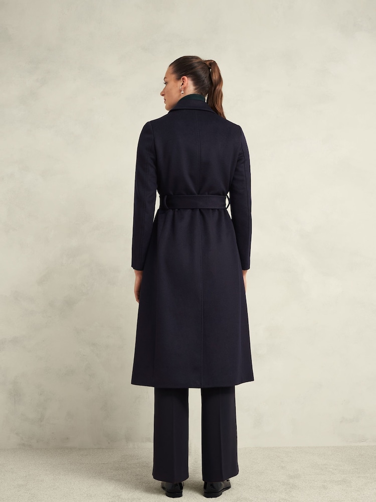 Hobbs Blue Livia Wool Coat - Image 2 of 4