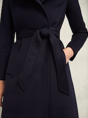 Hobbs Blue Livia Wool Coat - Image 3 of 4