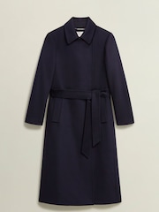 Hobbs Blue Livia Wool Coat - Image 4 of 4