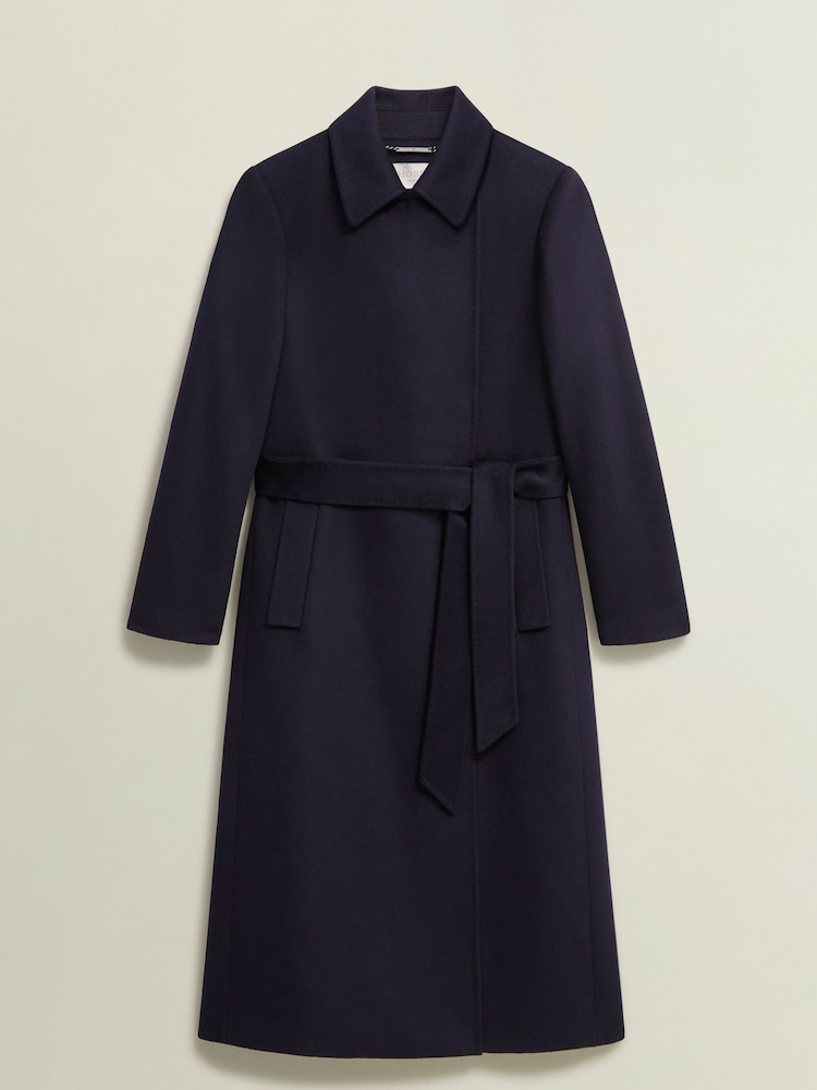 Hobbs Blue Livia Wool Coat - Image 4 of 4