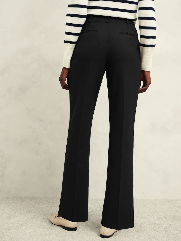 Hobbs Black Gerrie Straight Trousers - Image 2 of 4