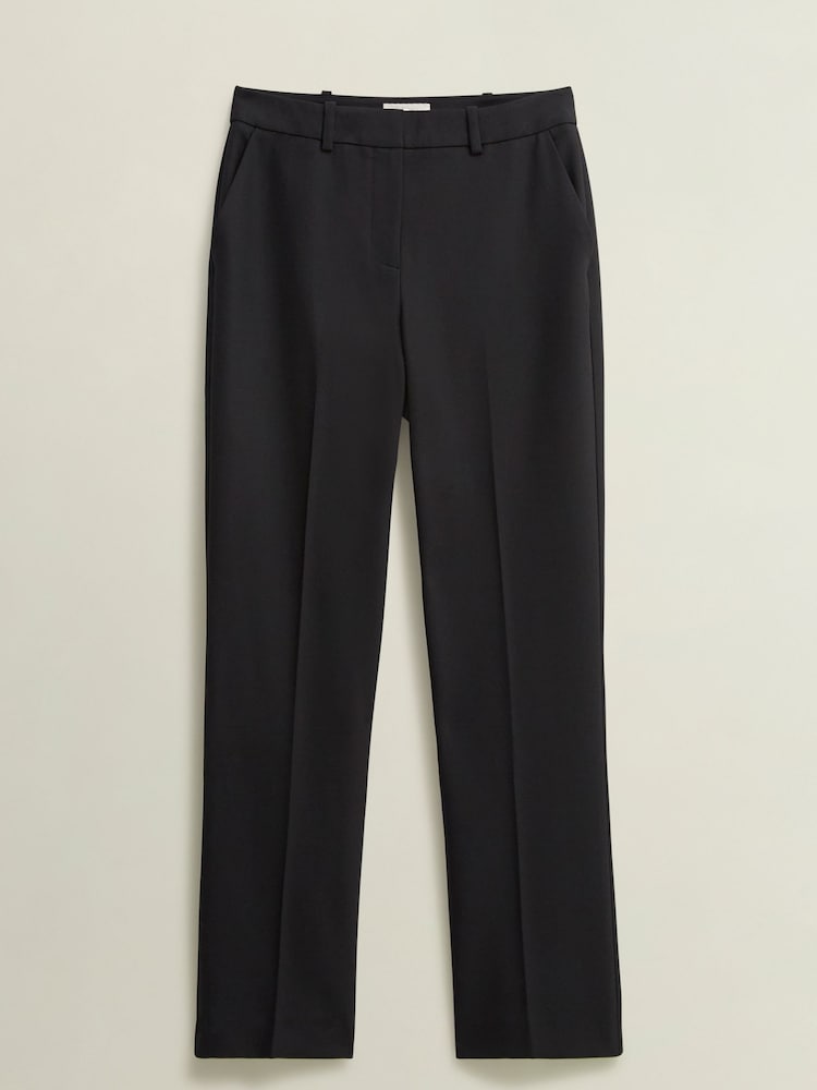 Hobbs Black Gerrie Straight Trousers - Image 4 of 4