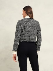 Hobbs Black Emilia Tweed Jacket - Image 2 of 4