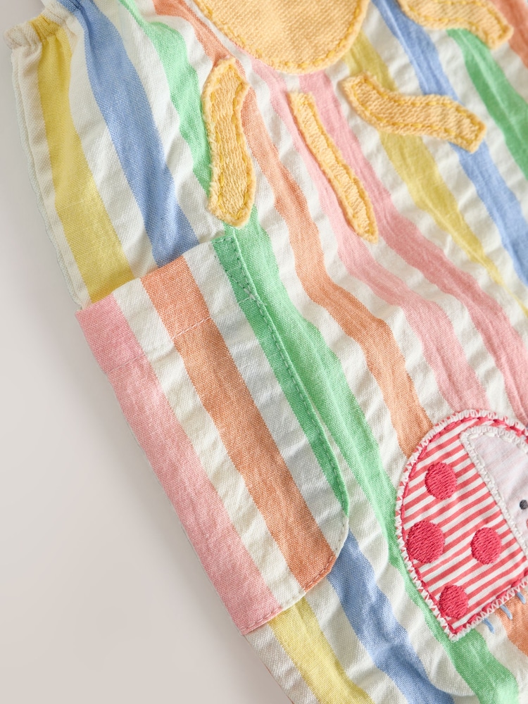 Multi Baby Short Sleeve Bodysuit and Dungarees Set (0mths-2yrs) - Image 6 of 8
