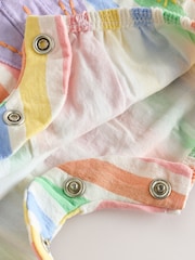 Multi Baby Short Sleeve Bodysuit and Dungarees Set (0mths-2yrs) - Image 8 of 8