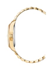 Jacques Du Manoir Gold Tone Ladies Swiss Made Inspiration Bracelet Watch - Image 2 of 4