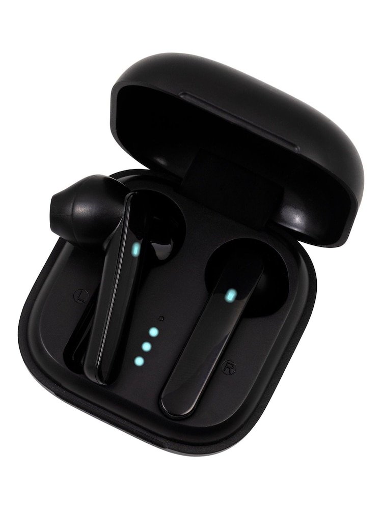 Harry Lime Black Series 27 Silicone Strap Smart Watch With True Wireless Earphone In Charging Case - Image 2 of 6
