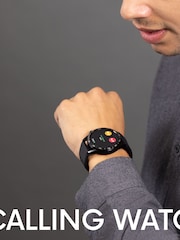 Harry Lime Black Series 27 Silicone Strap Smart Watch With True Wireless Earphone In Charging Case - Image 5 of 6