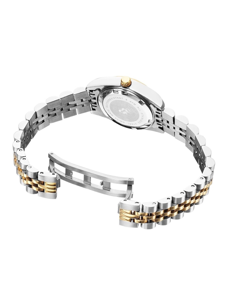 Jacques Du Manoir Silver Tone Ladies Swiss Made Inspiration Bracelet Watch - Image 2 of 4