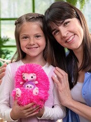 Golden Bear Curlimals Mommy and Baby Mimi - Image 5 of 5