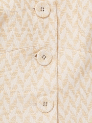 Anna Quan Chevron-Weave Button-Through Top - Image 6 of 6
