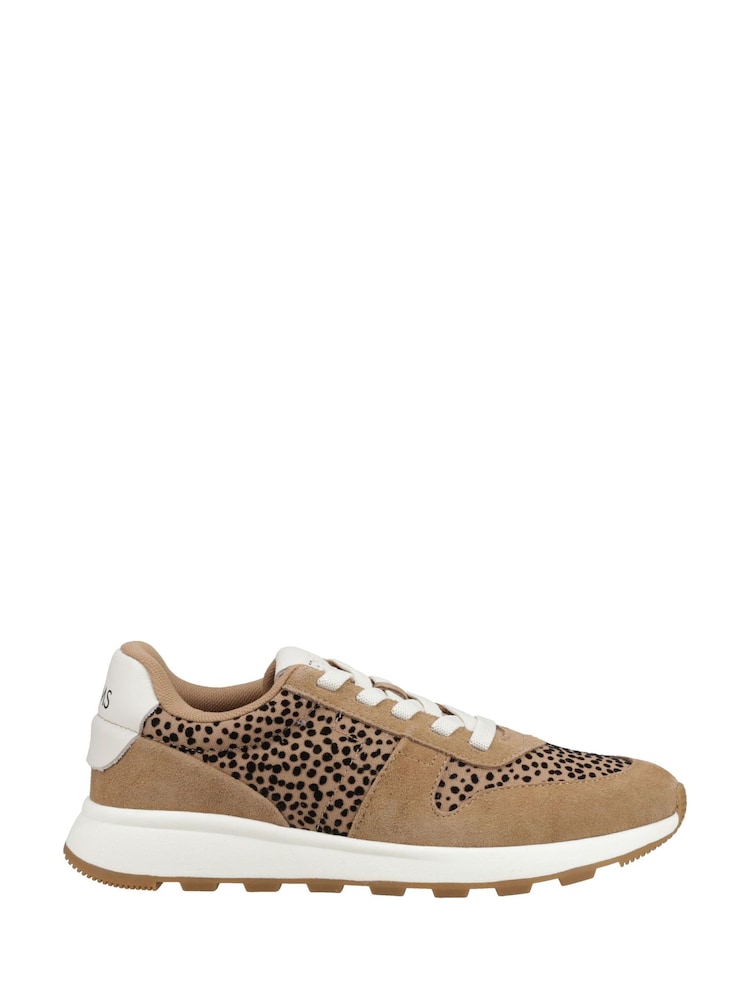 TOMS Travel Lite Retro Leopard Print Trainers - Image 1 of 4
