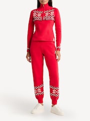 The Upside Red Keystone Jojo Knit Joggers - Image 1 of 5