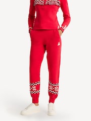 The Upside Red Keystone Jojo Knit Joggers - Image 2 of 5